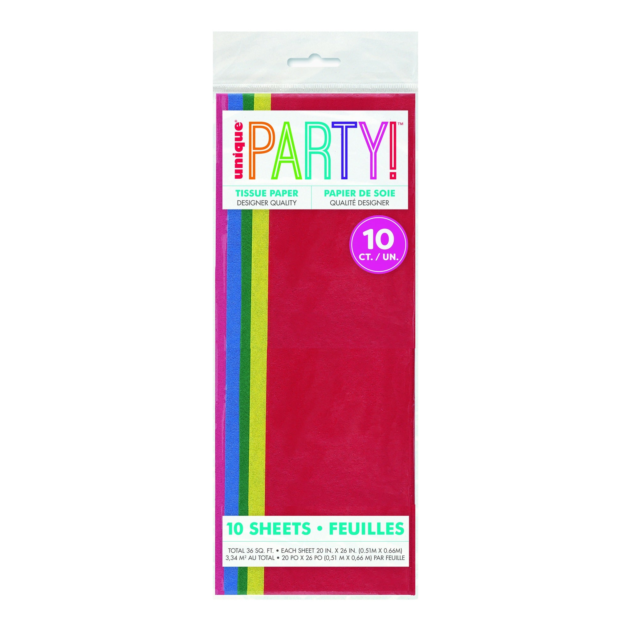Assorted Tissue Sheet 10ct